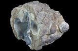 Crystal Filled Dugway Geode (Polished Half) #67475-1
